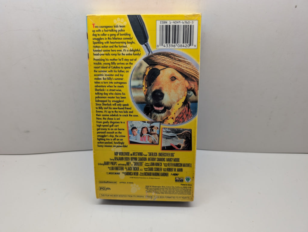Sherlock: Undercover Dog - VHS