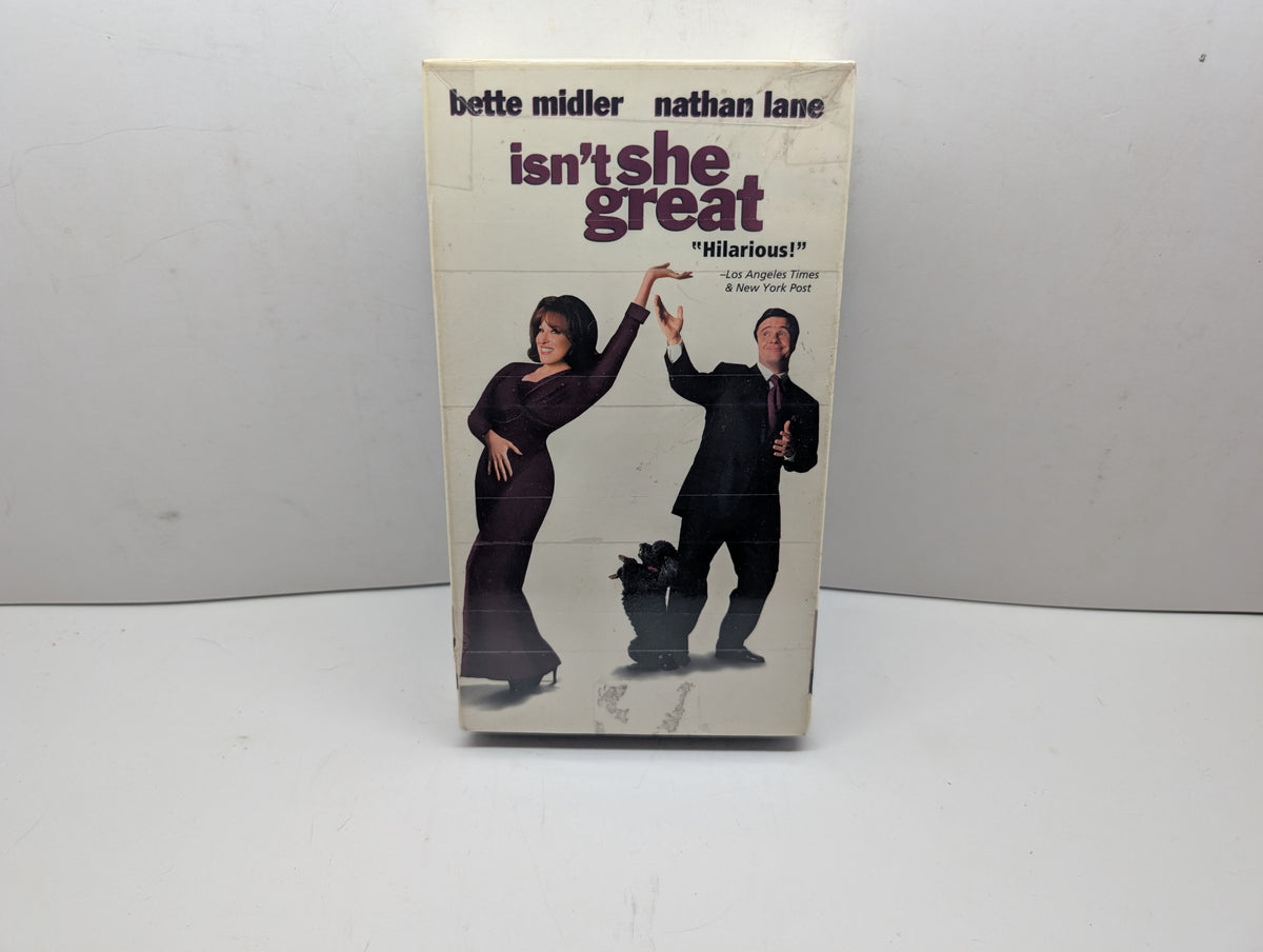 Isn't She Great - VHS