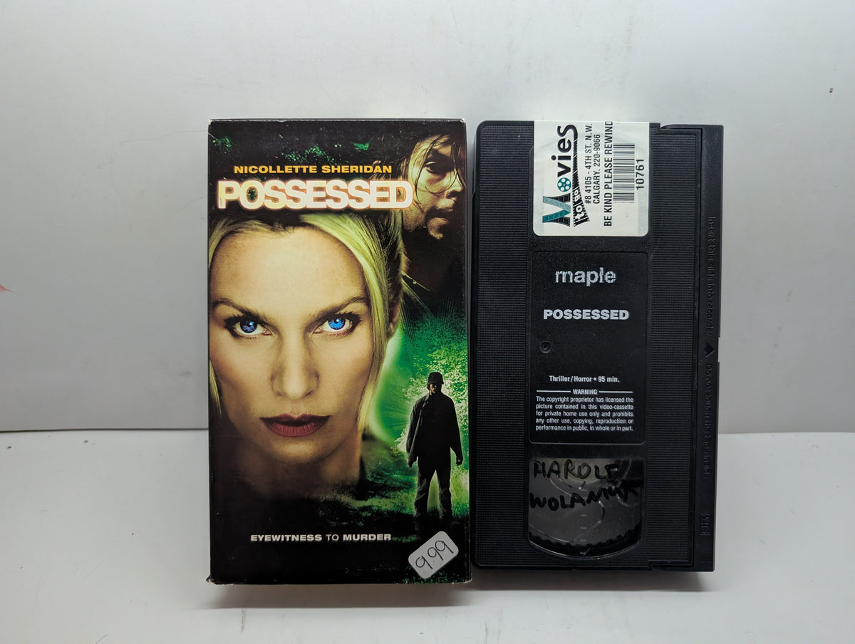 Possessed - VHS — actual item pictured