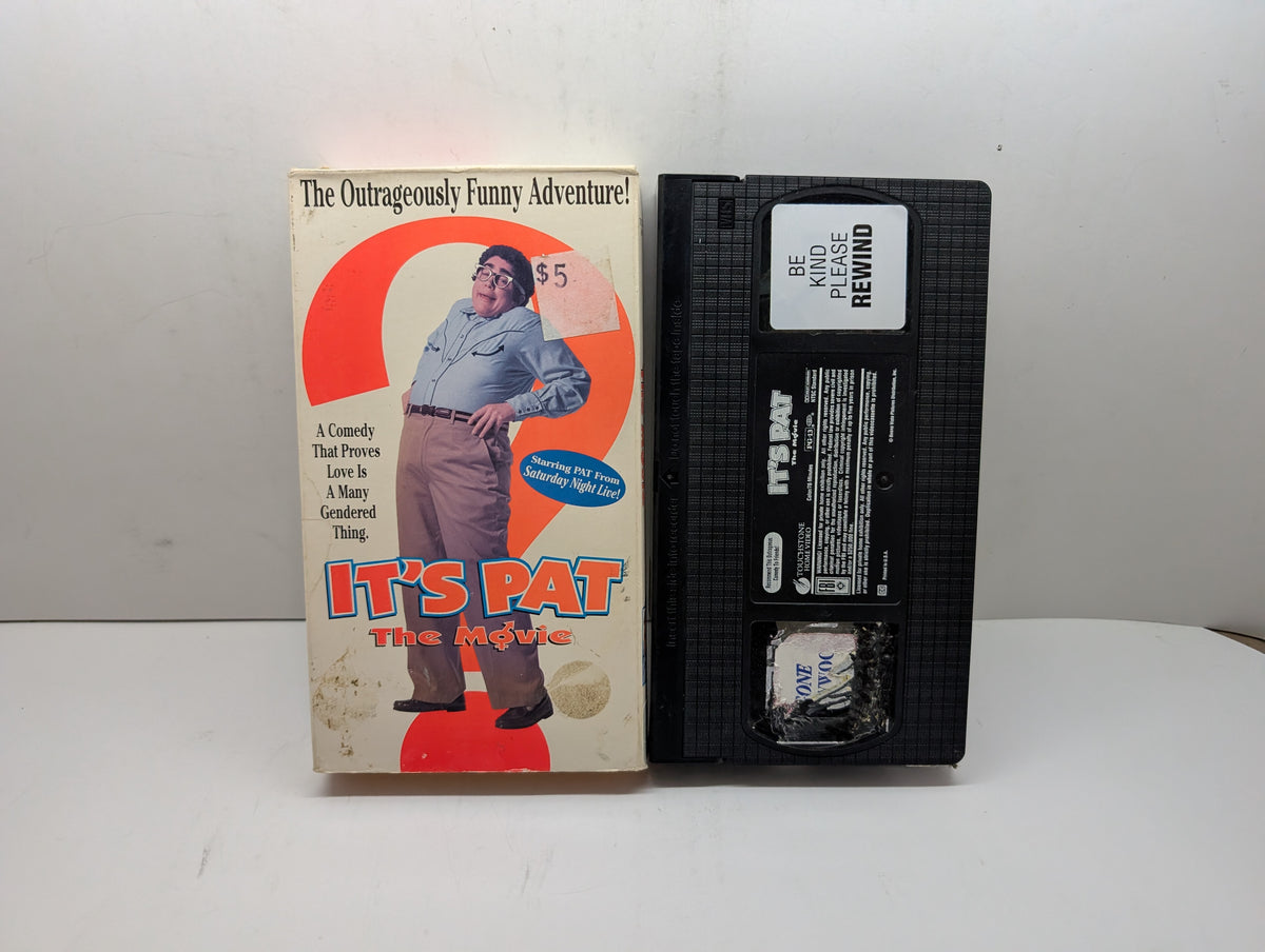 It's Pat: The Movie - VHS — actual item pictured
