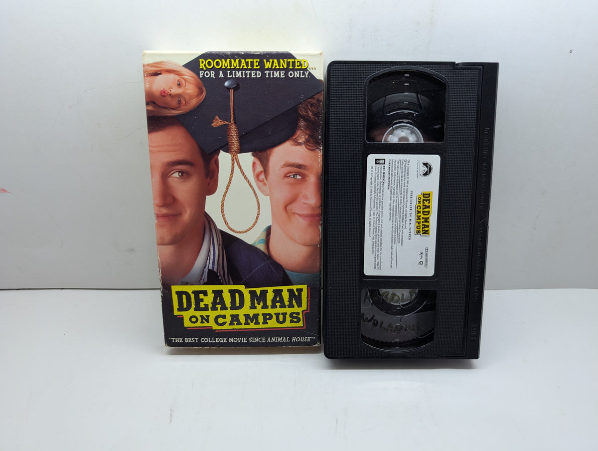 Dead Man on Campus - VHS — actual item pictured