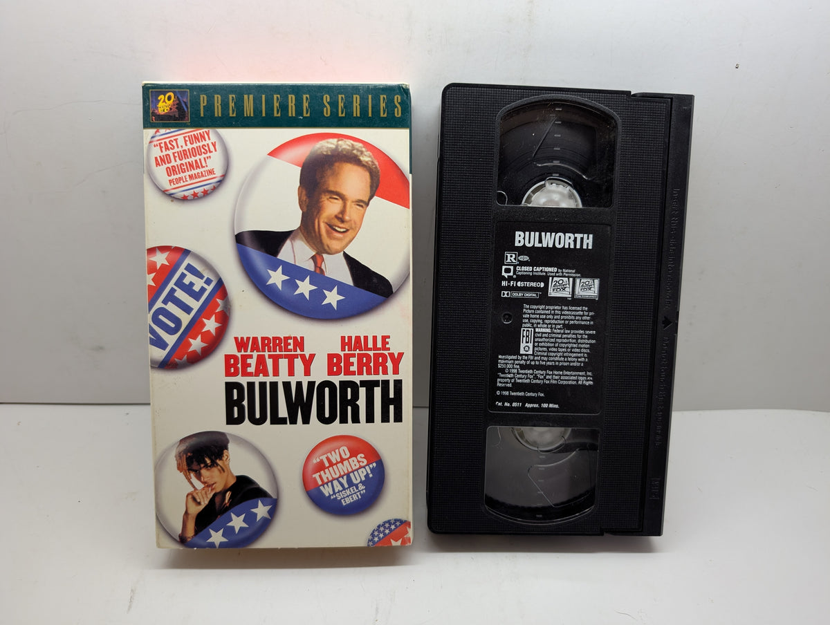 Bulworth - VHS — actual item pictured