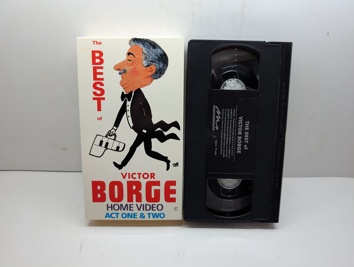 The Best of Victor Borge Home Video: Act One & Two - VHS — actual item pictured