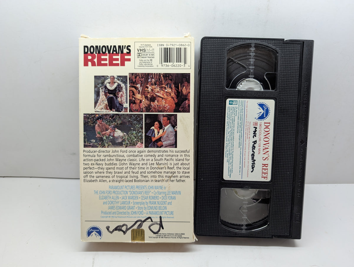 Donovan's Reef - VHS — actual item pictured