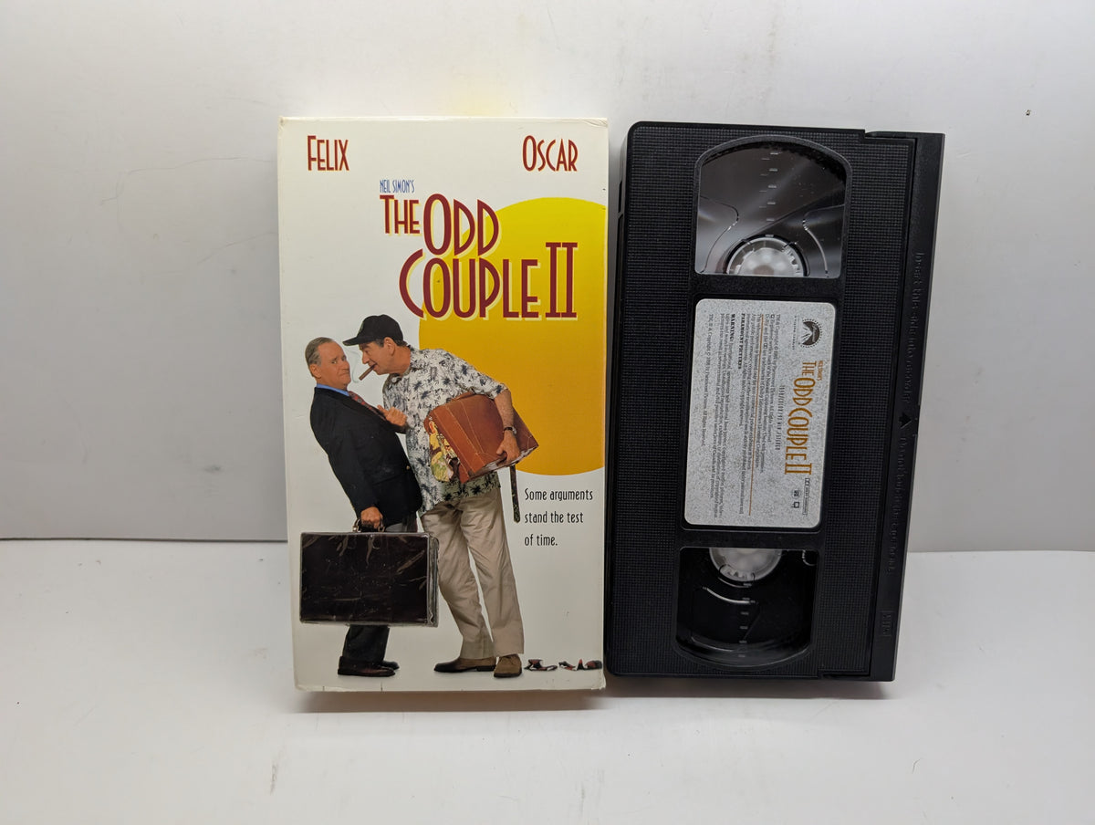 The Odd Couple II - VHS — actual item pictured