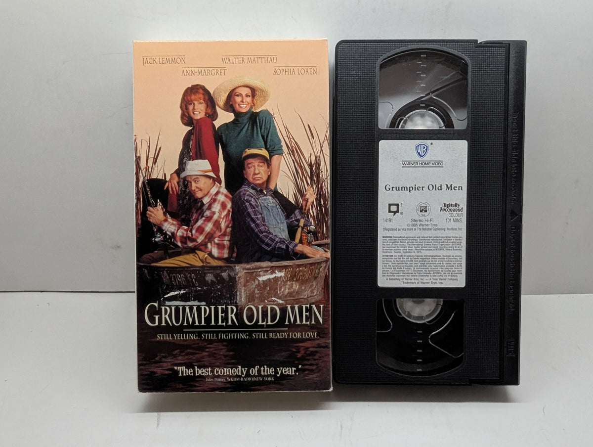 Grumpier Old Men - VHS — actual item pictured