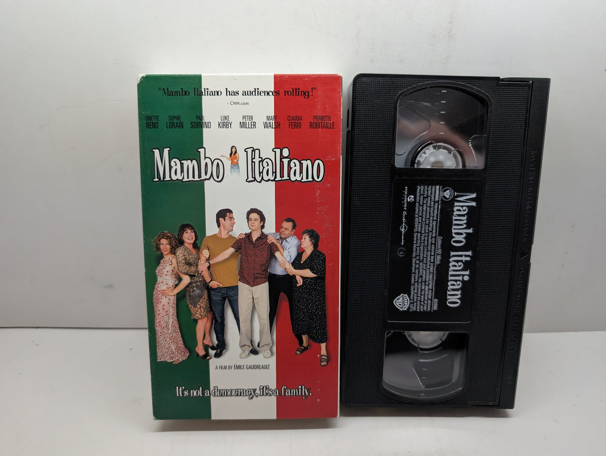 Mambo Italiano - VHS — actual item pictured