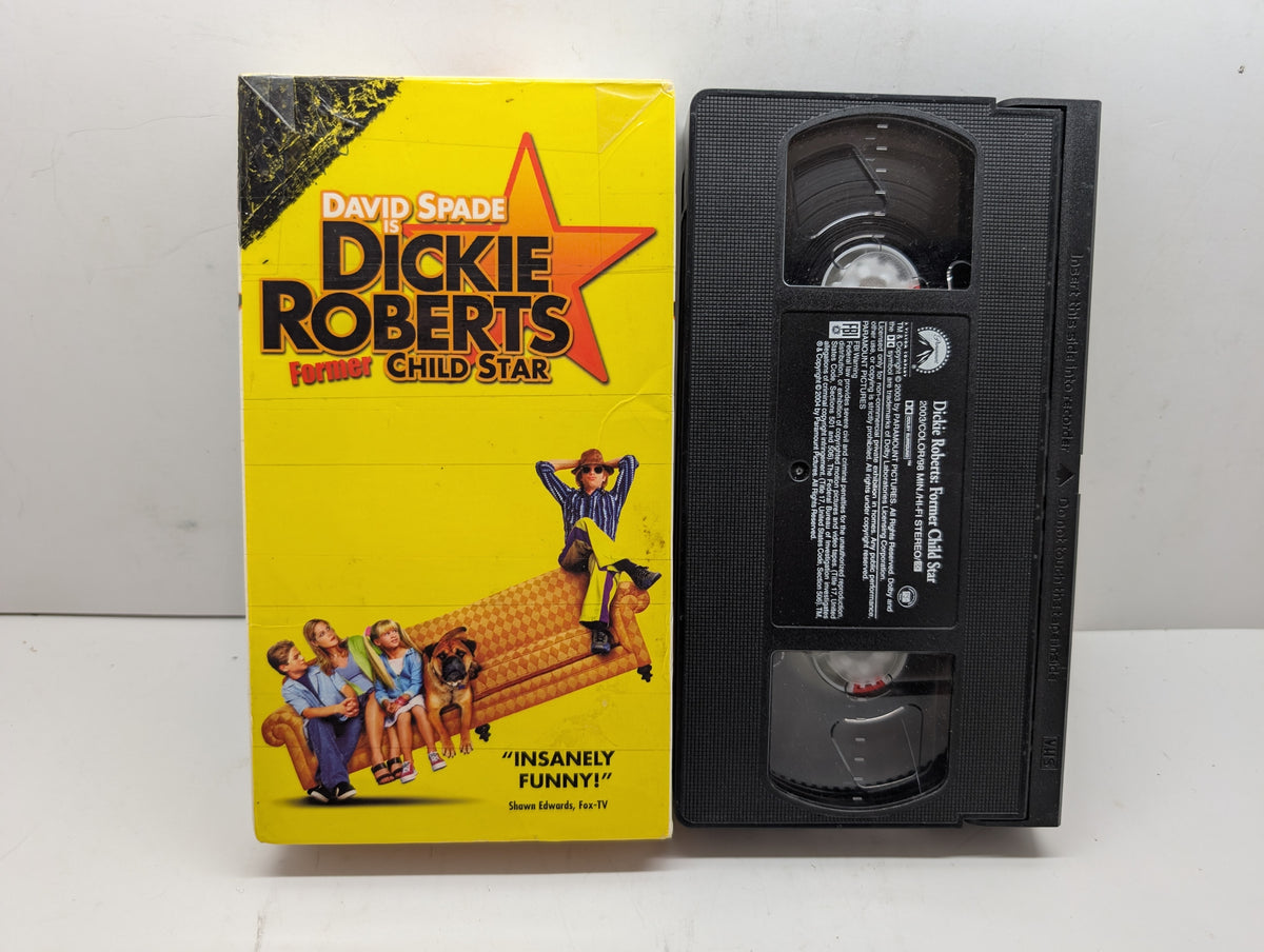 Dickie Roberts: Former Child Star - VHS — actual item pictured