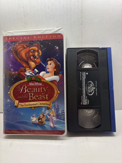 Beauty and the Beast: The Enchanted Christmas (Special Edition) VHS front cover