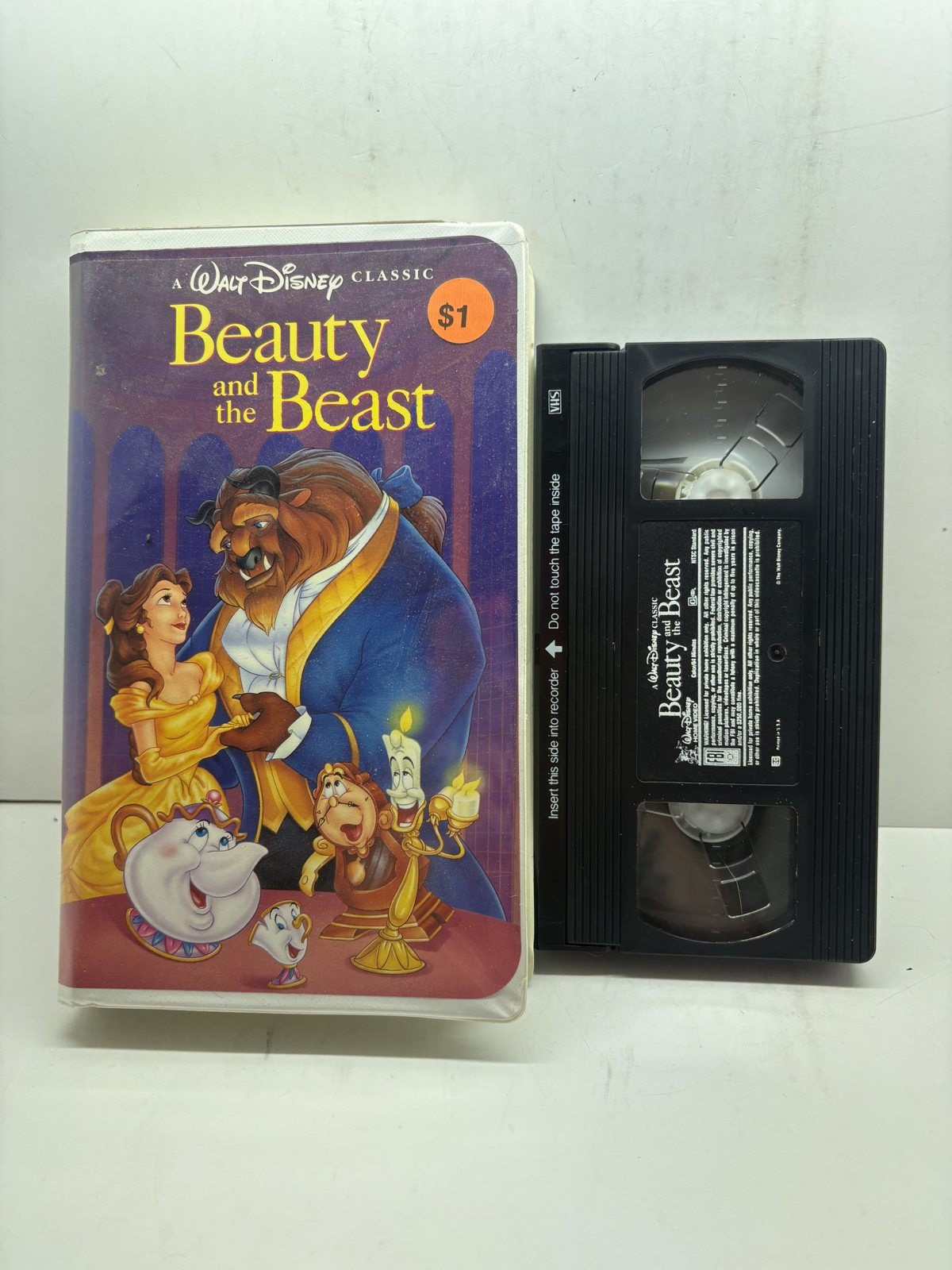 Beauty and the Beast (Disney Classic) VHS front cover