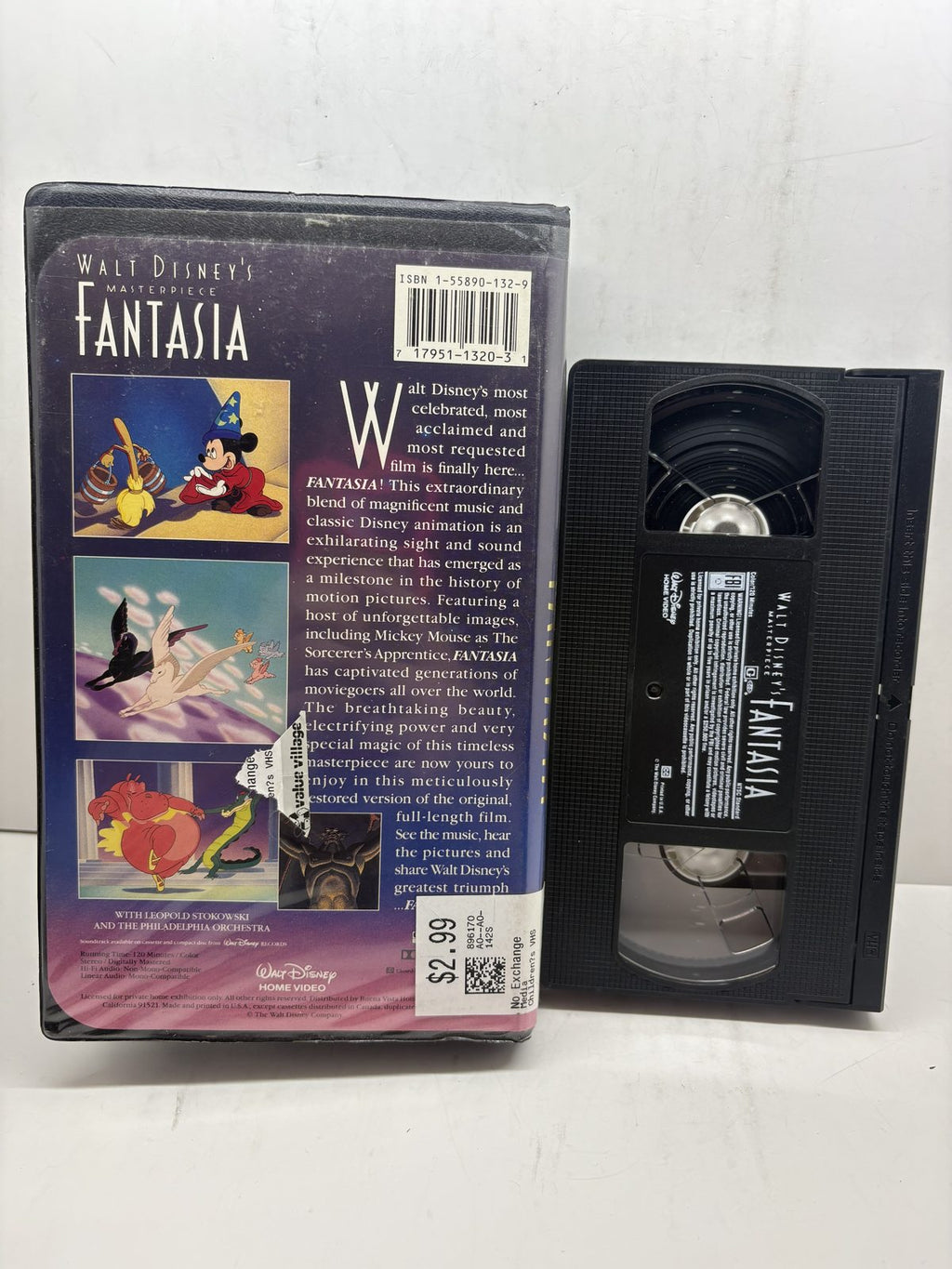VHS back cover CVHS1.5 photograph 8270