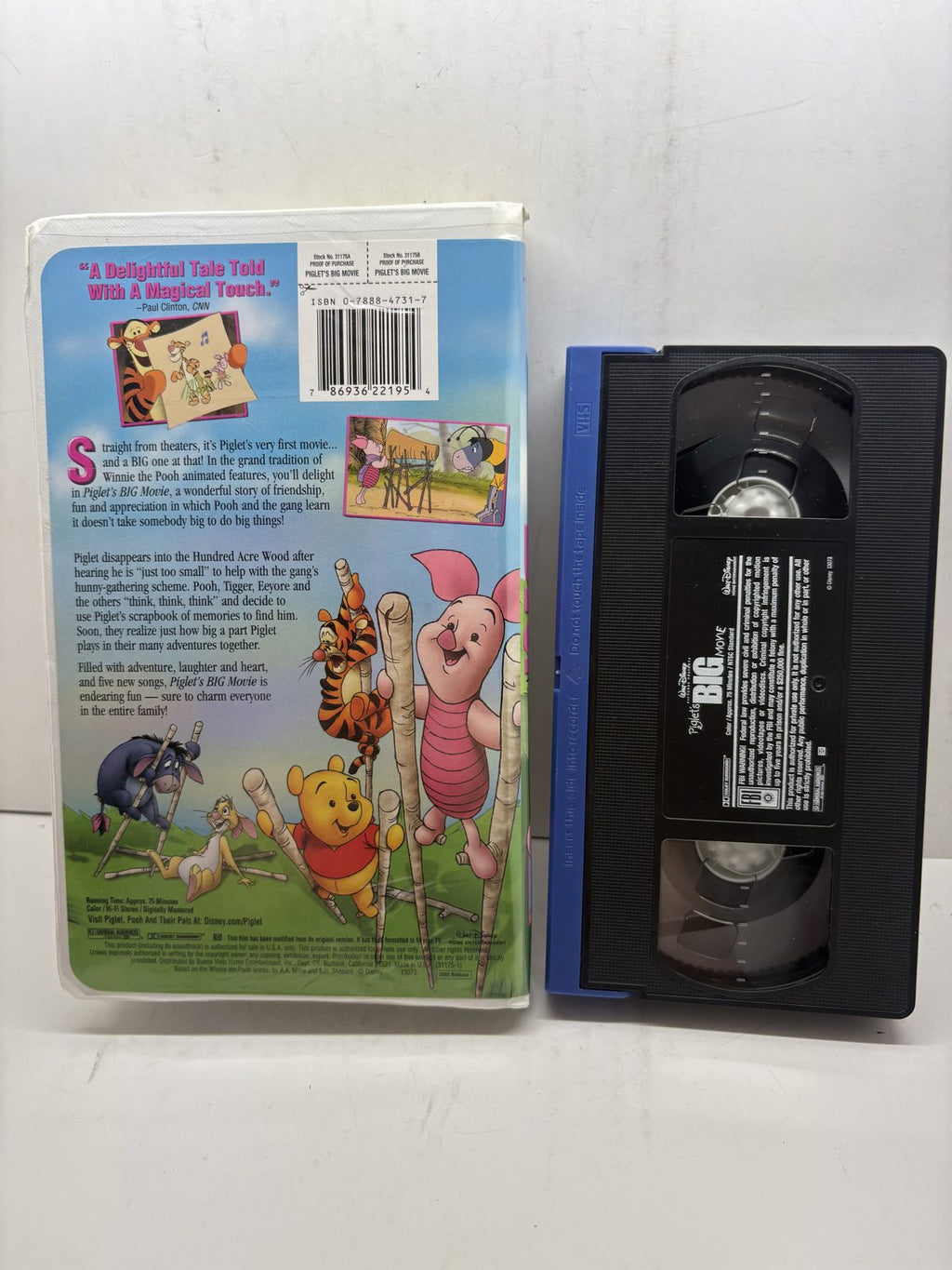 VHS back cover CVHS1.5 photograph 8306