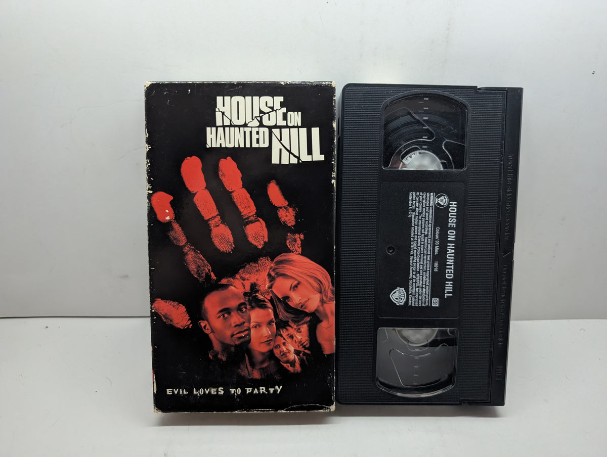 House on Haunted Hill - VHS — actual item pictured