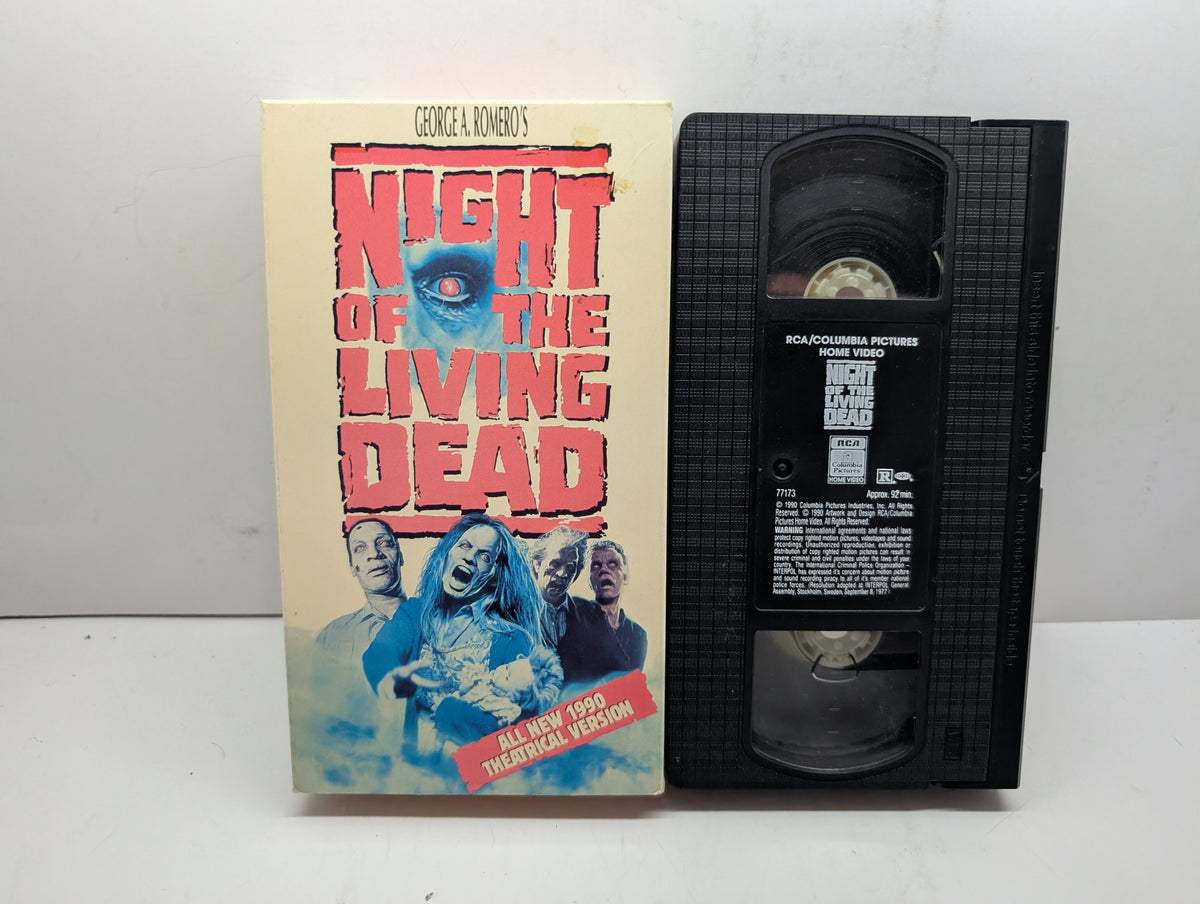 Night of the Living Dead - VHS — actual item pictured