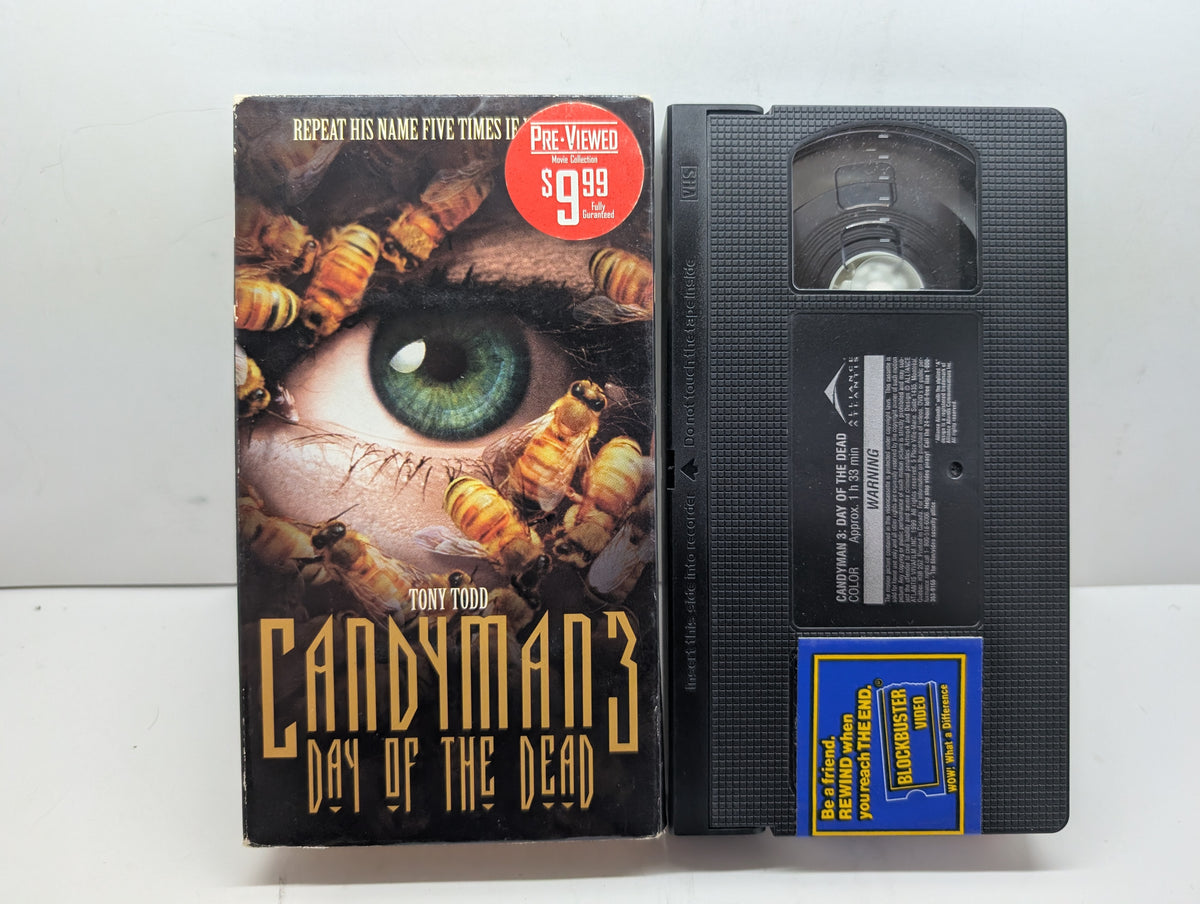 Candyman 3: Day of the Dead - VHS — actual item pictured