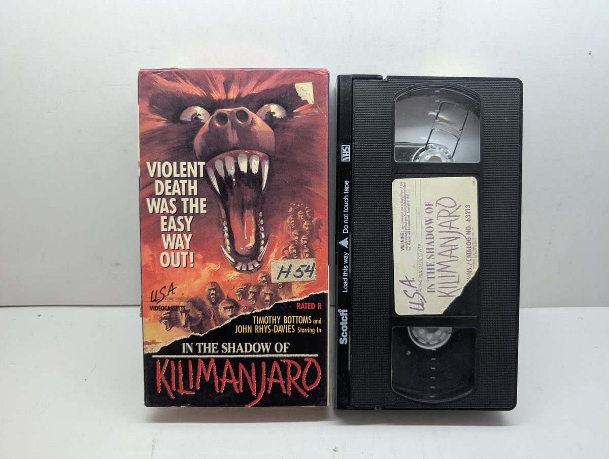 In the Shadow of Kilimanjaro - VHS — actual item pictured