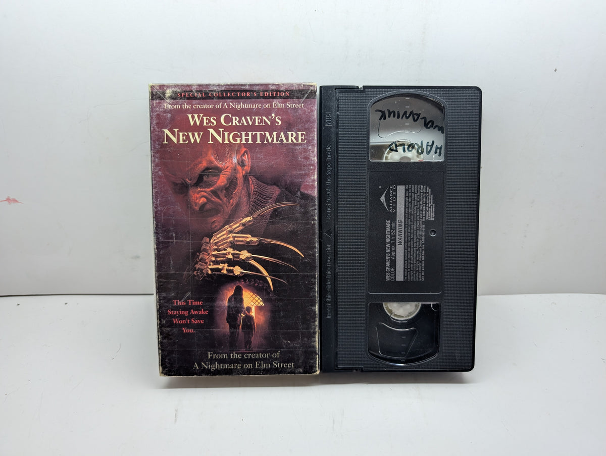 Wes Craven's New Nightmare - VHS — actual item pictured