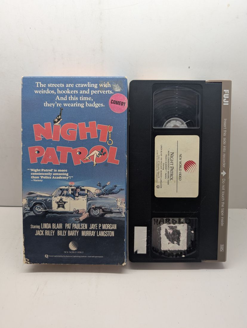 Night Patrol VHS front