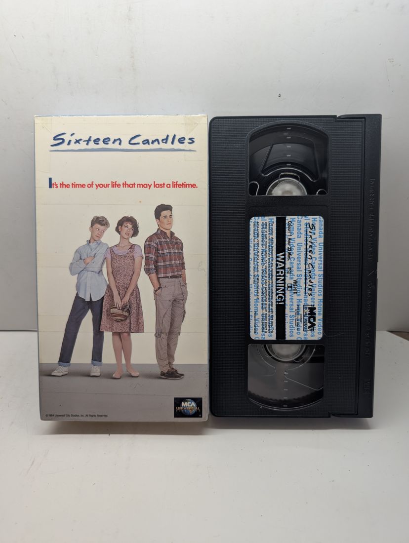 Sixteen Candles VHS front