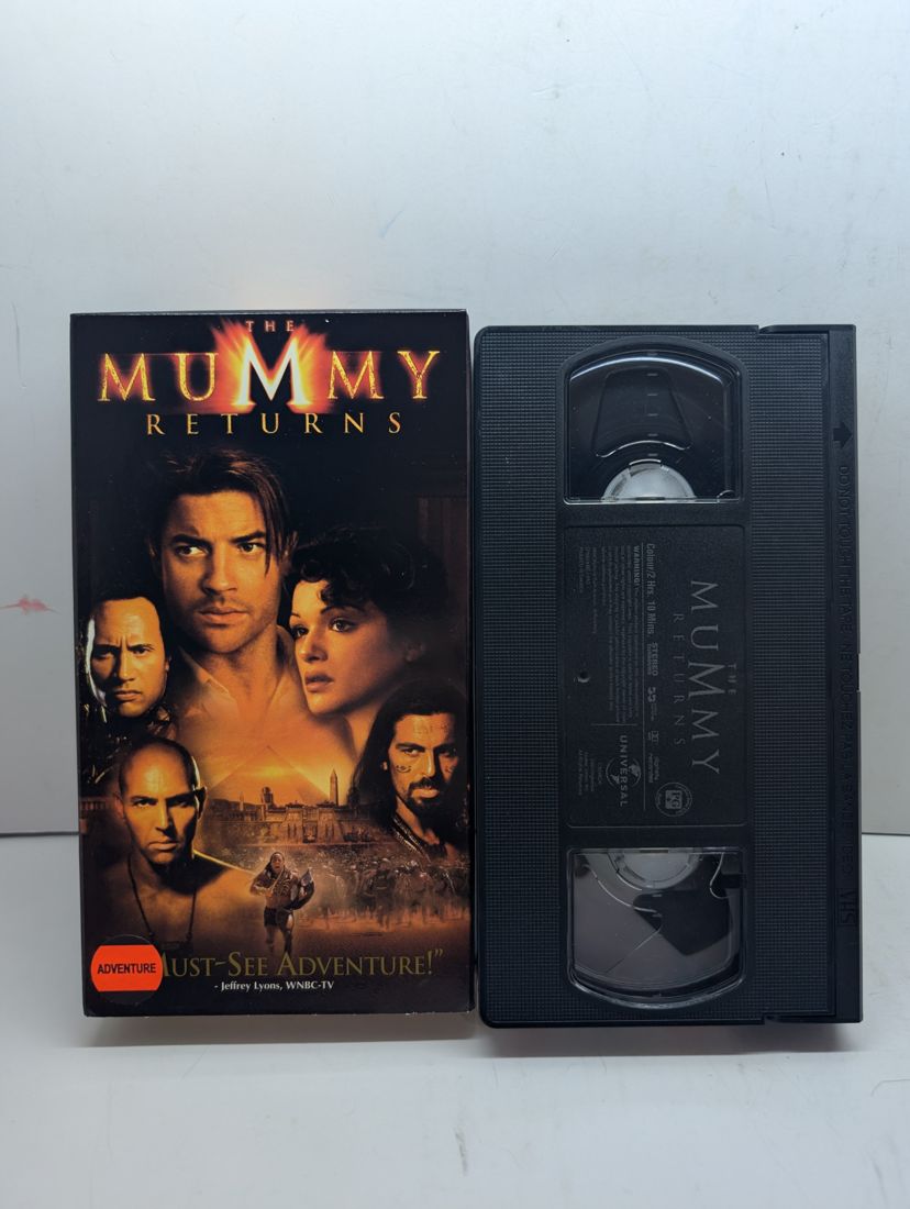 The Mummy Returns VHS front