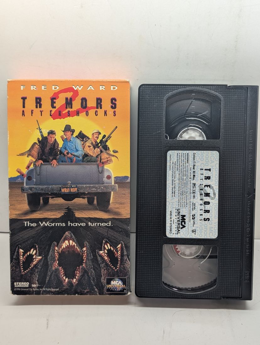 Tremors VHS front