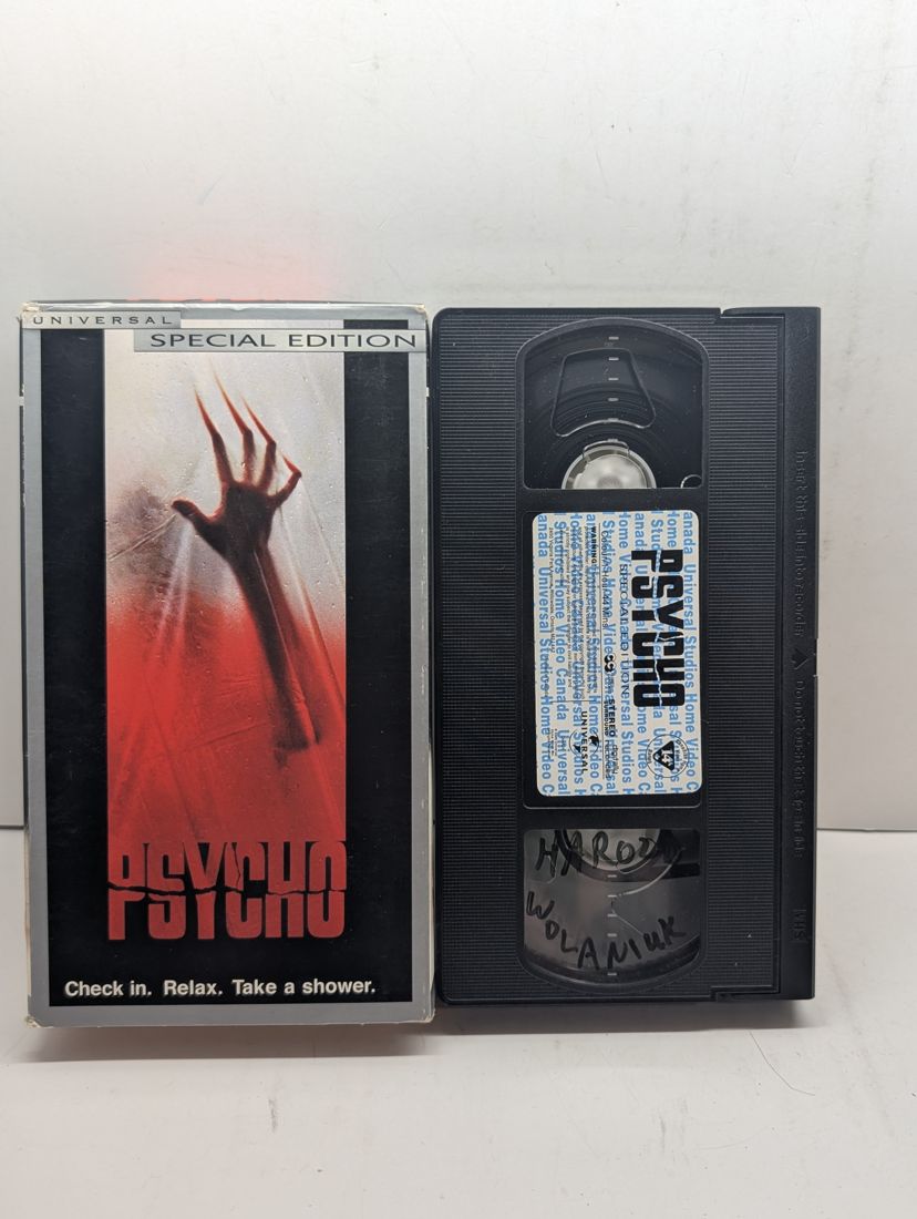 Psycho II VHS front