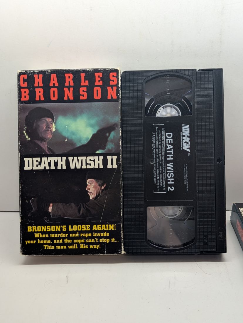 Death Wish II VHS front