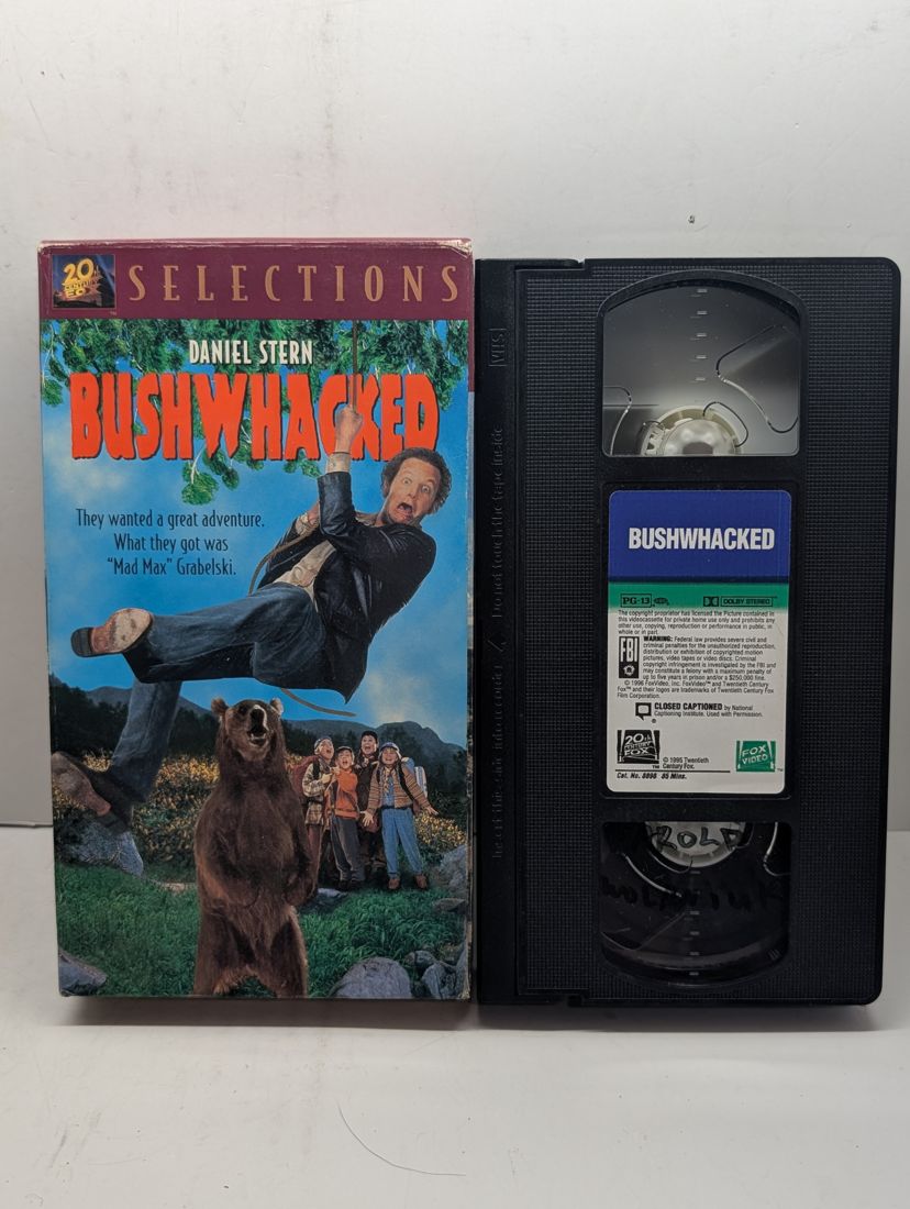 Bushwhacked VHS front