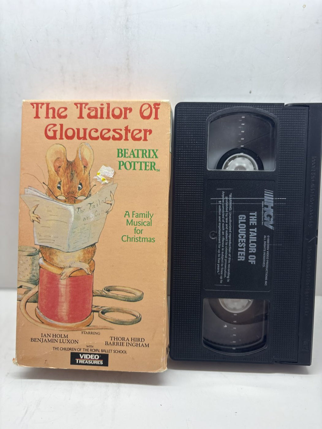 The Tailor of Gloucester VHS front cover