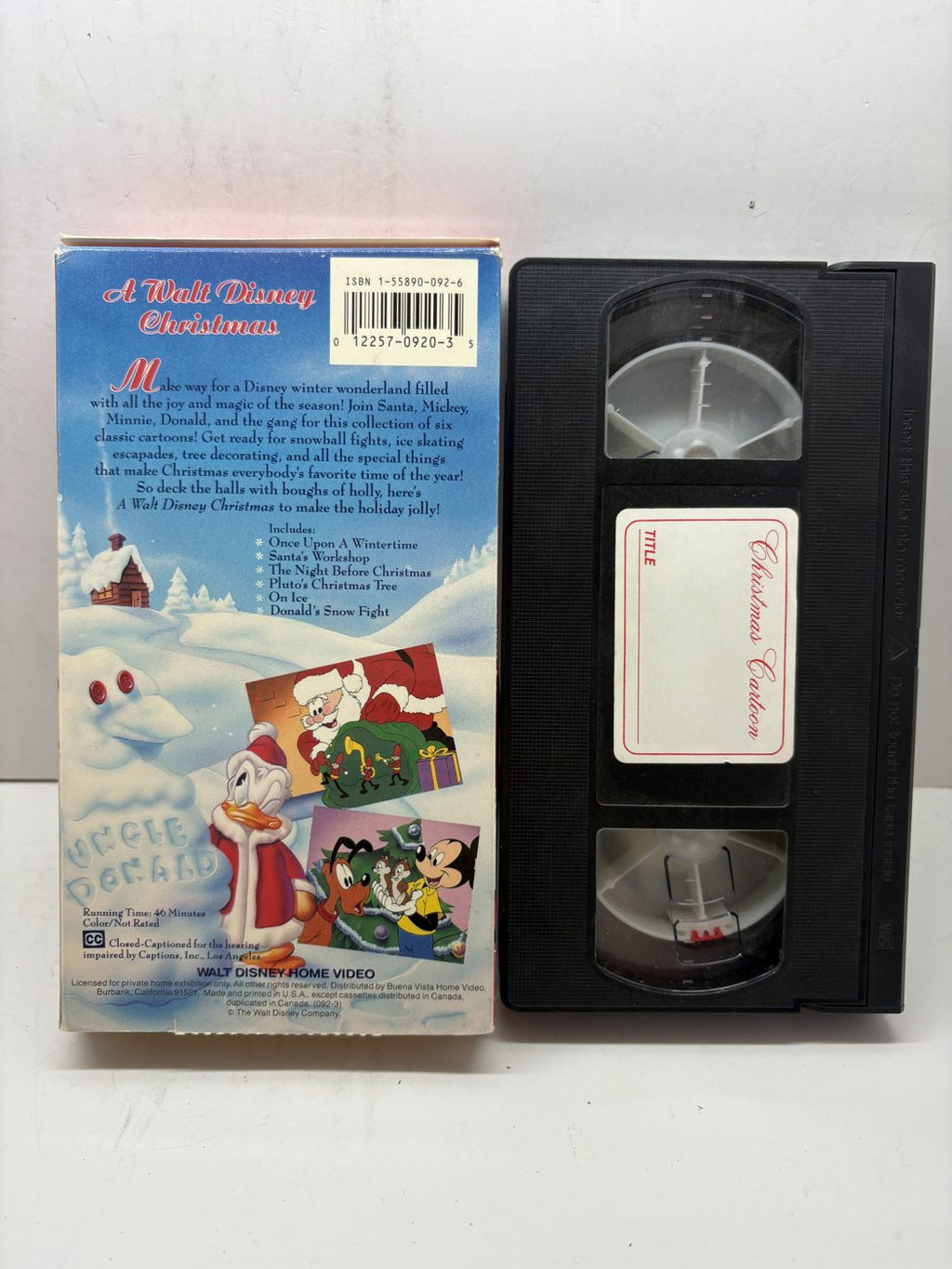 A Walt Disney Christmas VHS front