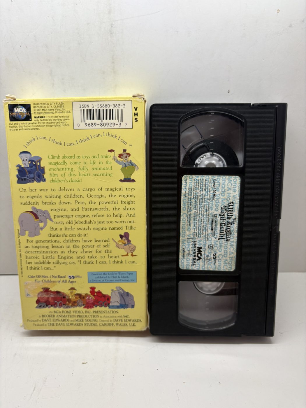 The Little Engine That Could VHS back