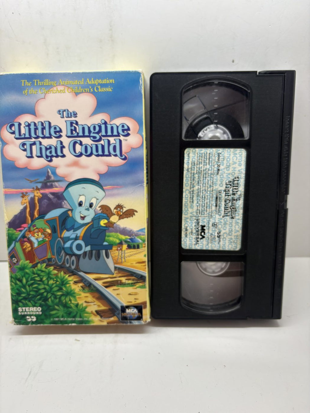 The Little Engine That Could VHS front