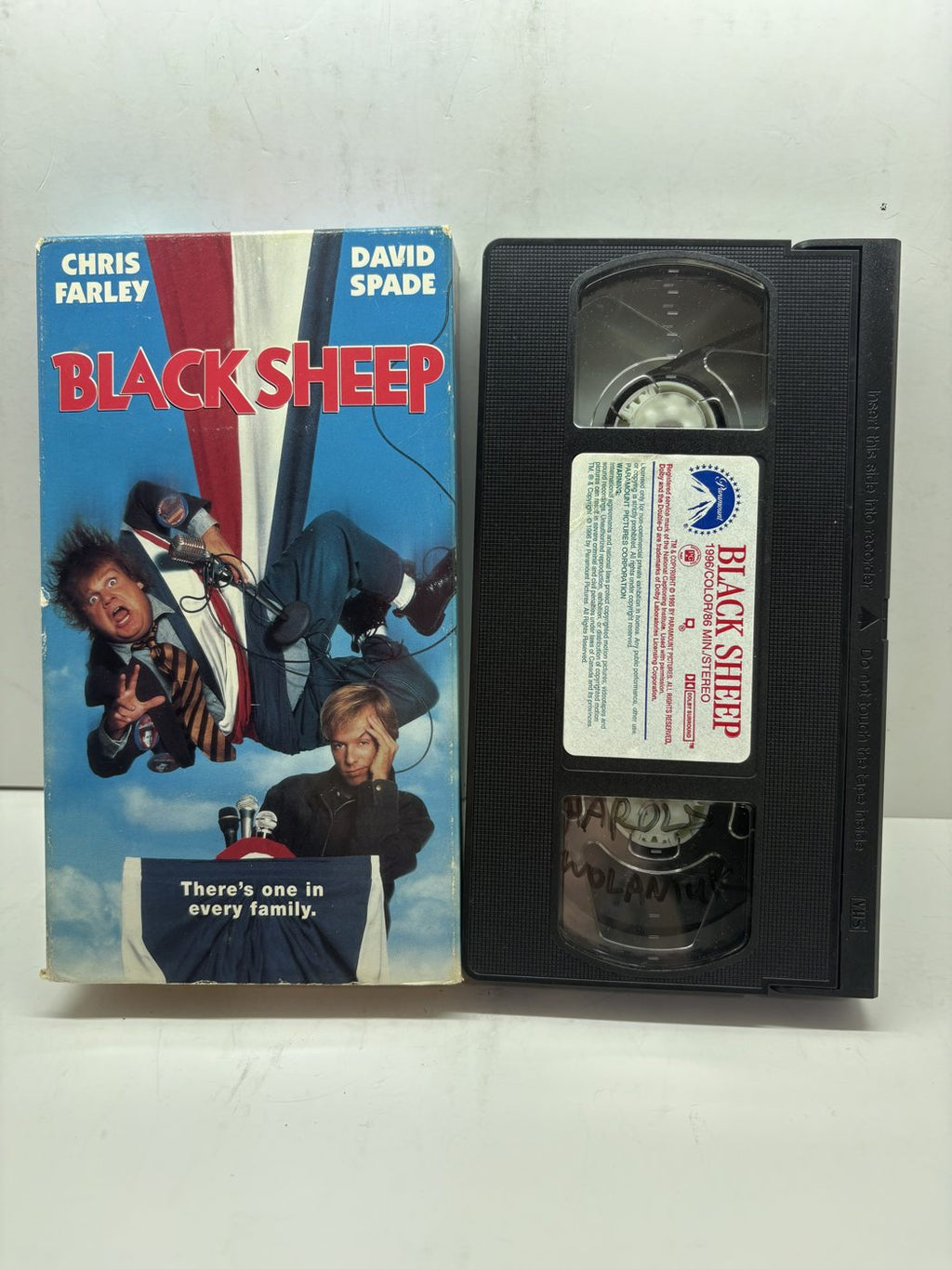 Black Sheep VHS front