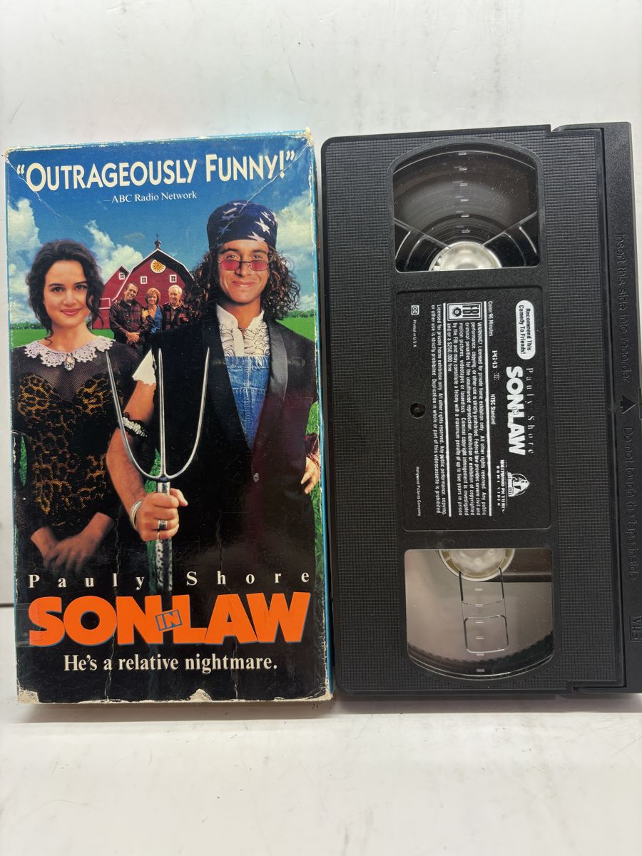 Son in Law VHS front