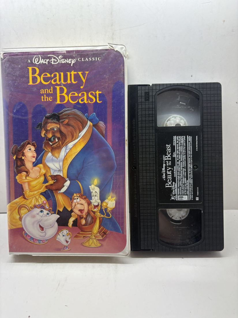 Beauty and the Beast (Clamshell Copy) VHS front
