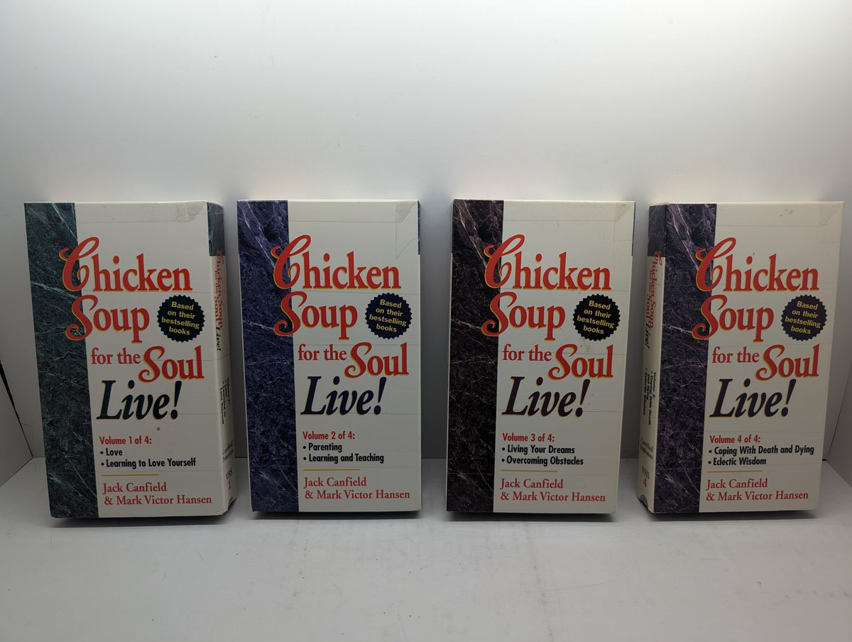 Chicken Soup for the Soul Live! 4-Volume Set - VHS
