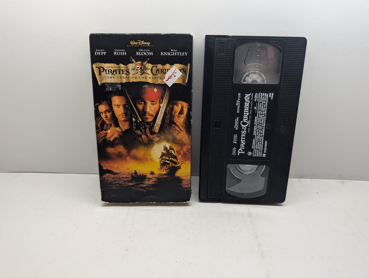 Pirates of the Caribbean: The Curse of the Black Pearl - VHS