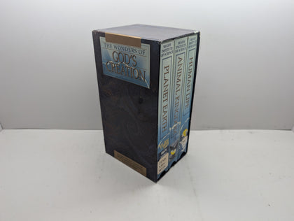 The Wonders of God's Creation 3-Tape Set - VHS