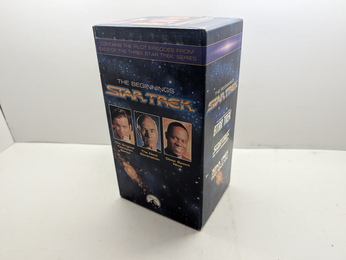 Star Trek: The Beginnings 3-Tape Set - VHS