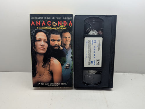 Anaconda - VHS – actual VHS tape and packaging sold by Canada VHS.