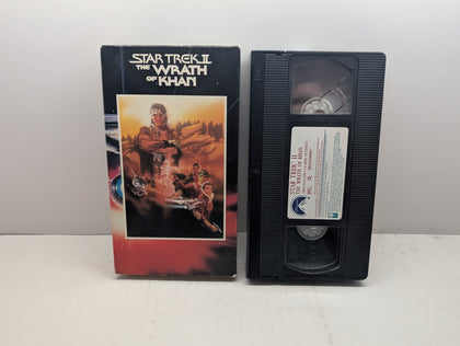 Star Trek II: The Wrath of Khan - VHS – actual VHS tape and packaging sold by Canada VHS.