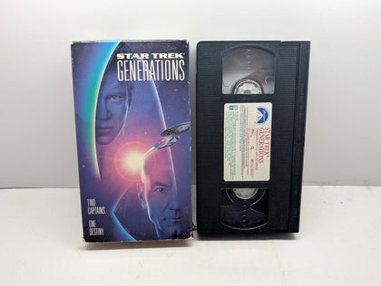 Star Trek Generations - VHS – actual VHS tape and packaging sold by Canada VHS.