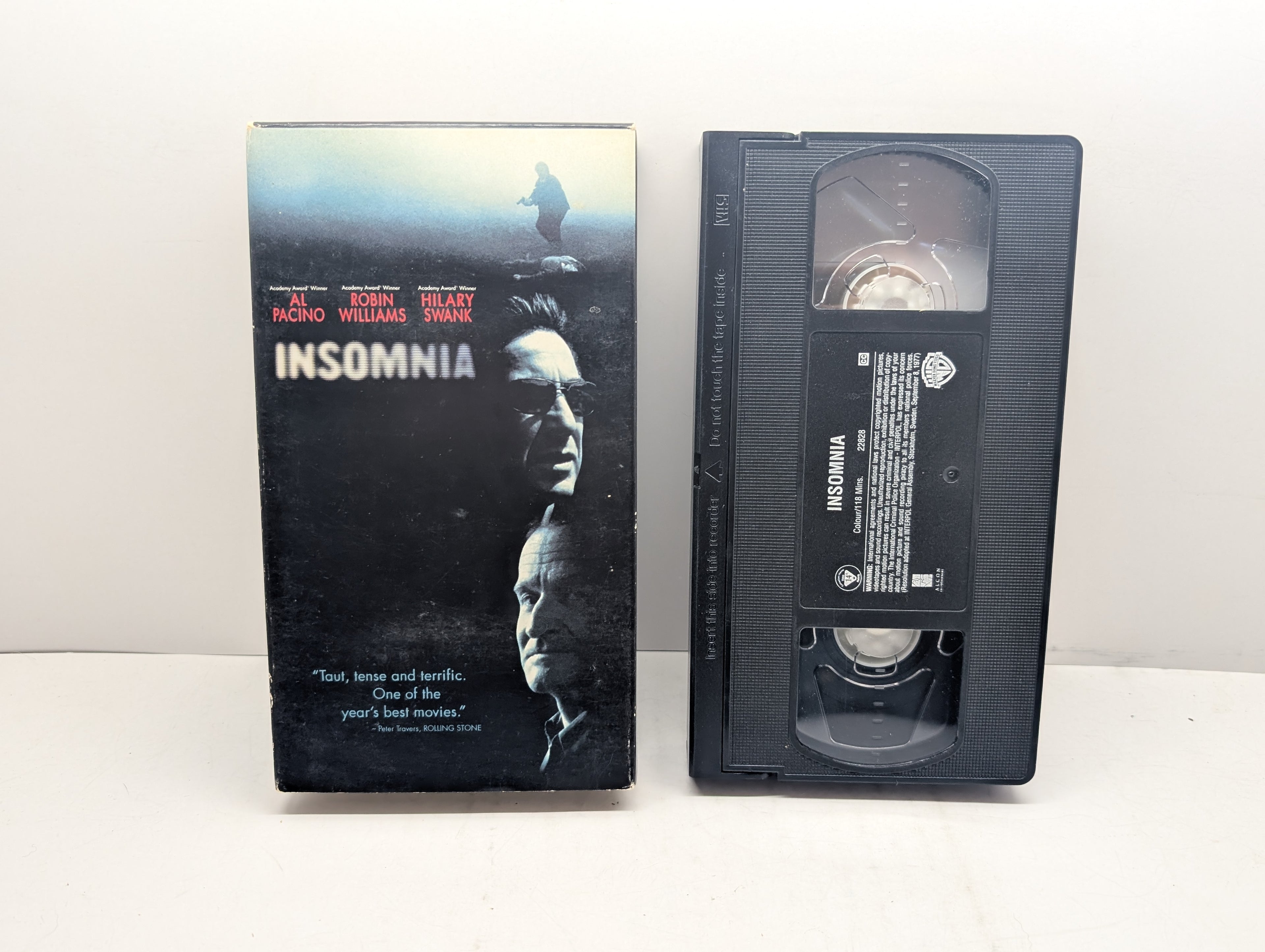 Insomnia - VHS – actual VHS tape and packaging sold by Canada VHS.