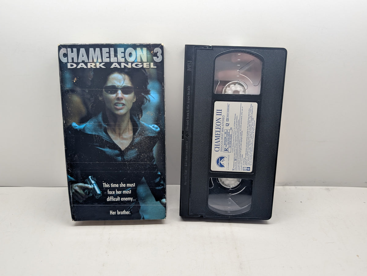 Chameleon 3: Dark Angel - VHS – actual VHS tape and packaging sold by Canada VHS.