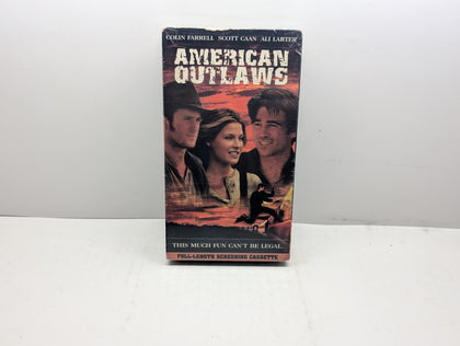 American Outlaws - VHS – actual VHS tape and packaging sold by Canada VHS.
