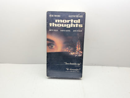 Mortal Thoughts - VHS – actual VHS tape and packaging sold by Canada VHS.