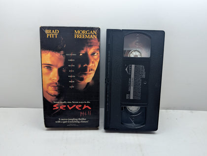 Se7en - VHS – actual VHS tape and packaging sold by Canada VHS.