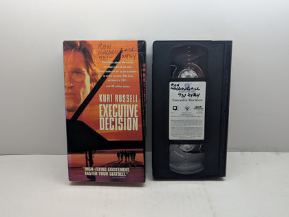 Executive Decision - VHS – actual VHS tape and packaging sold by Canada VHS.