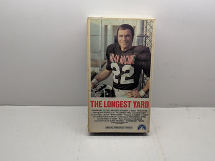 The Longest Yard - VHS – actual VHS tape and packaging sold by Canada VHS.