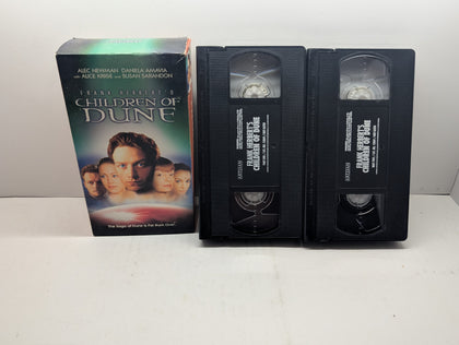 Children of Dune - VHS – actual VHS tape and packaging sold by Canada VHS.